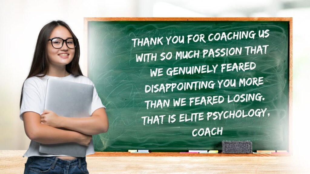 How to Write a Thank You Message for a Coach That Actually Means Something