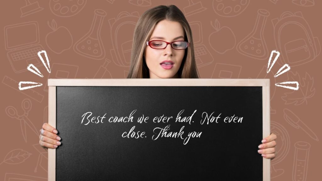 Appreciation Quotes About Coaches to Add to Your Message