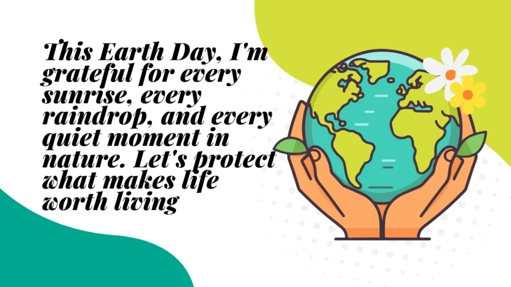 Earth Day Messages for Students and Teachers