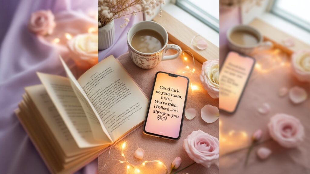 Funny & Cute Good Luck Messages for Lover's Exam 😄